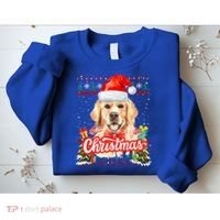 Golden Retriever Christmas Jumper Costume Idea Gift Sweatshirt thumb 2
