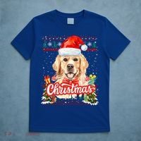 Golden Retriever Christmas Jumper Costume Idea Gift T-Shirt thumb 5