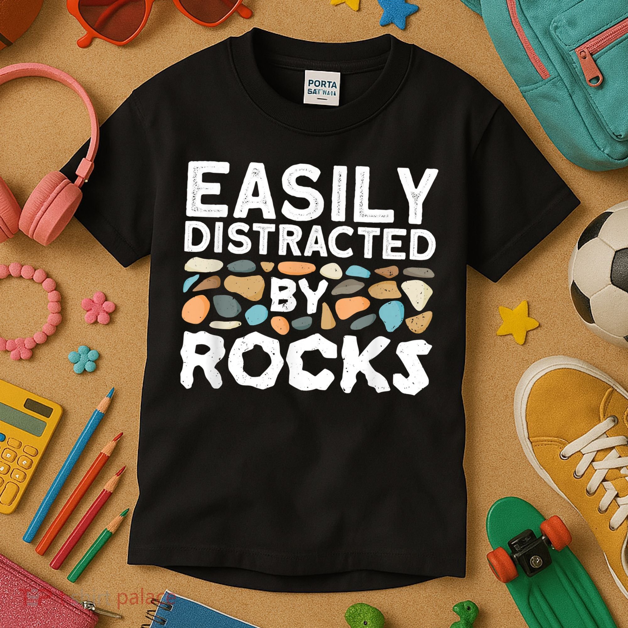 Geology , Rock Collector , Geologist Stone Kids T-Shirt