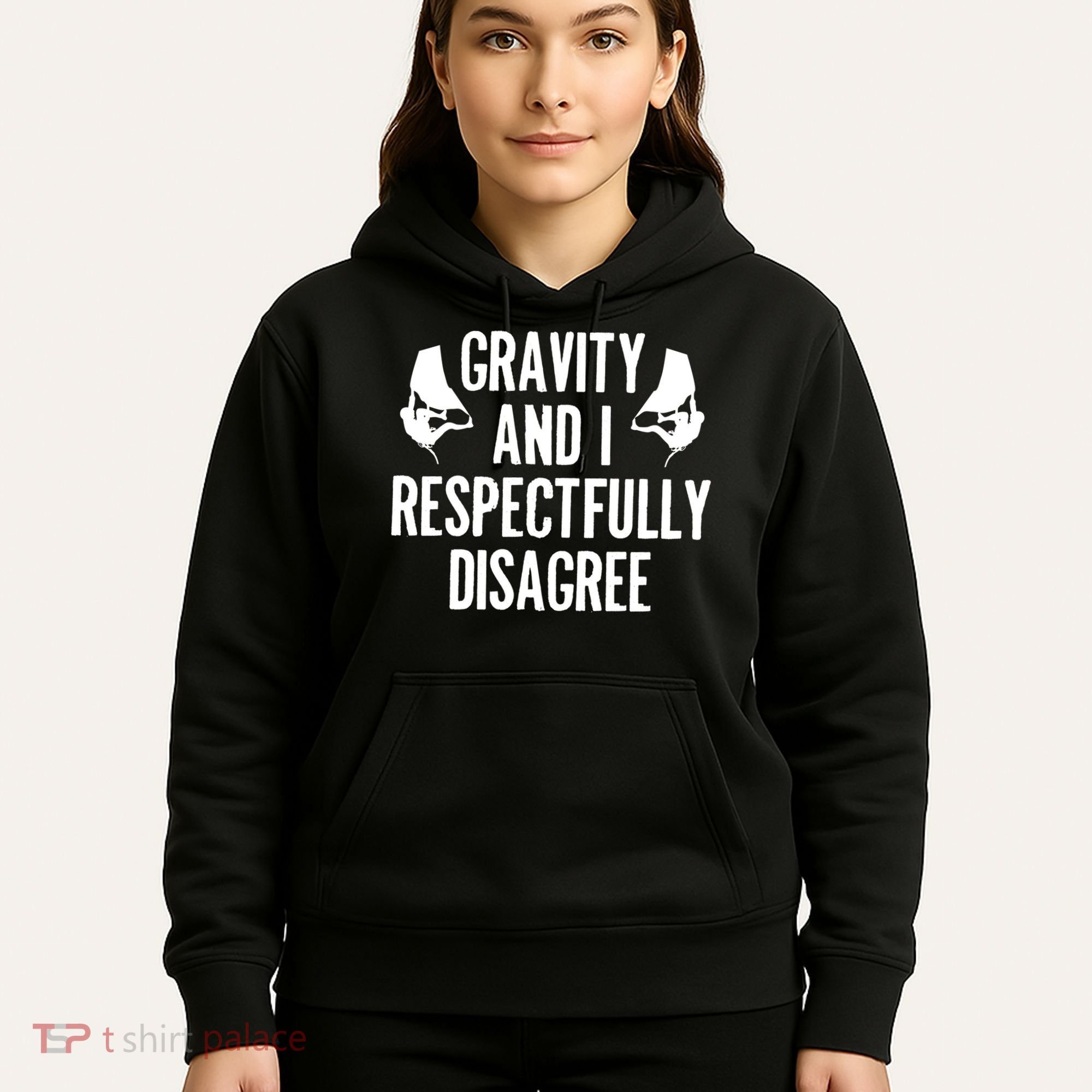 Gravity Rock Climbing Bouldering Climber Climb Mountain Funny Gift Hoodie