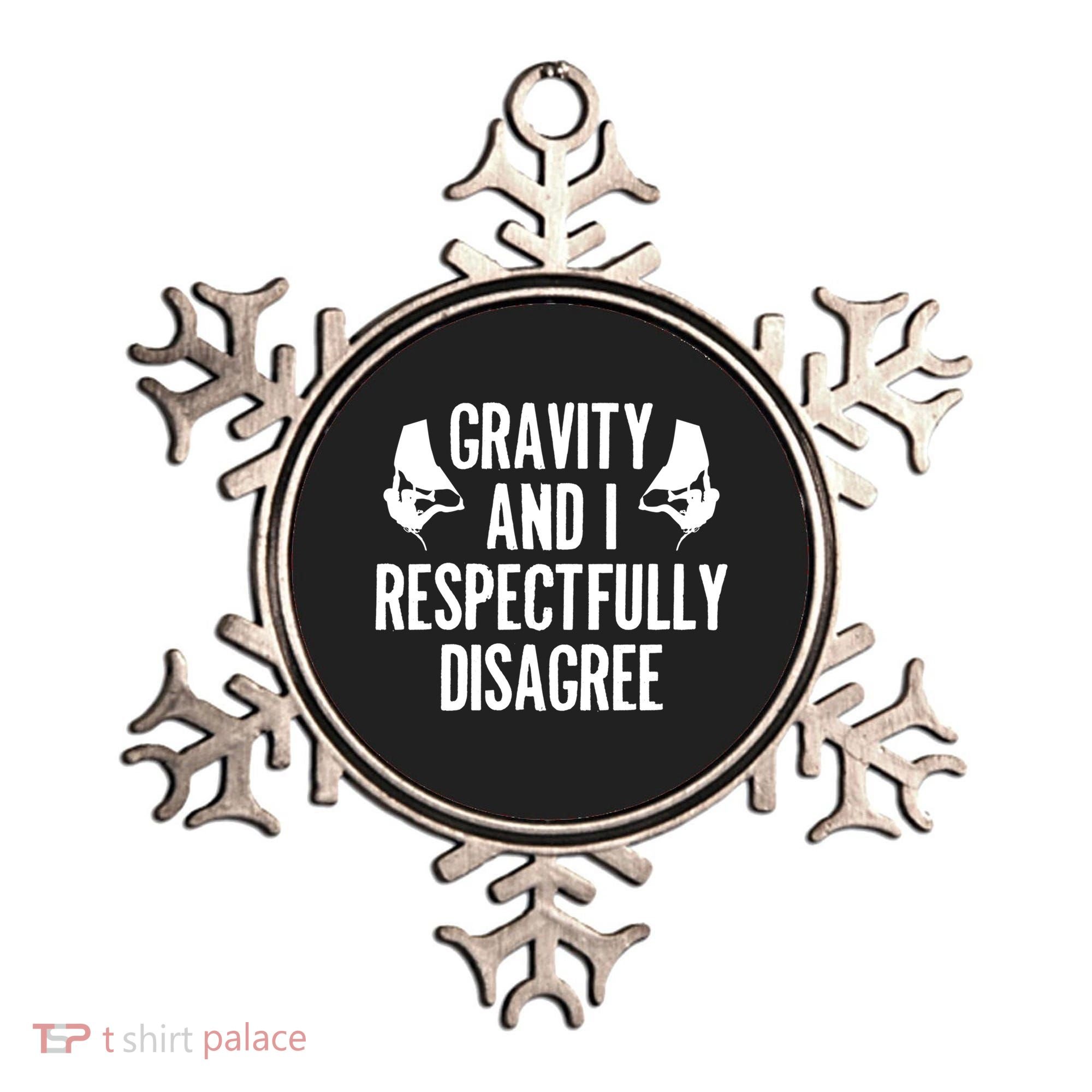 Gravity Rock Climbing Bouldering Climber Climb Mountain Funny Gift Ornament