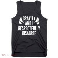 Gravity Rock Climbing Bouldering Climber Climb Mountain Funny Gift Tank Top thumb 0