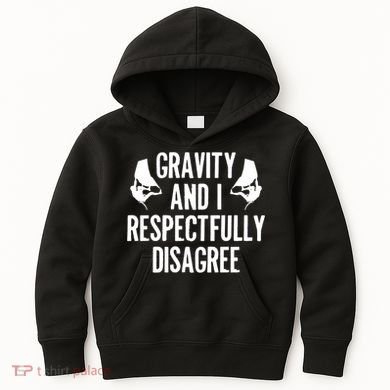 Gravity Rock Climbing Bouldering Climber Climb Mountain Funny Gift Kids Hoodie