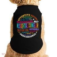 Groovy Residential Counselor Appreciation Back To School Doggie Tank thumb 0