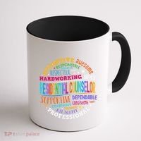 Groovy Residential Counselor Appreciation Back To School Coffee Mug thumb 1