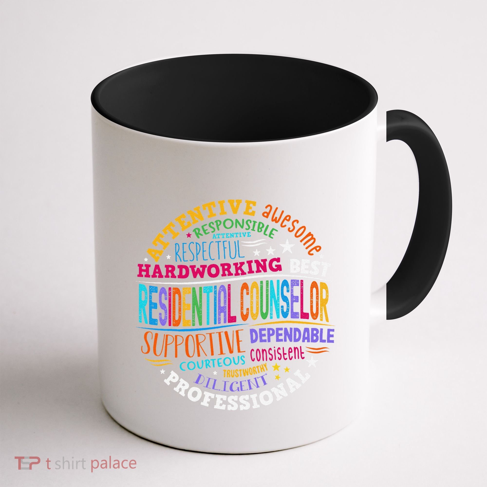 Groovy Residential Counselor Appreciation Back To School Coffee Mug