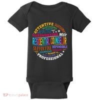 Groovy Residential Counselor Appreciation Back To School Baby Bodysuit thumb 0