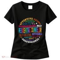 Groovy Residential Counselor Appreciation Back To School Women's T-Shirt thumb 0