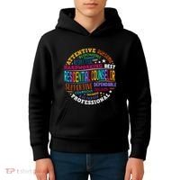 Groovy Residential Counselor Appreciation Back To School Kids Hoodie thumb 4