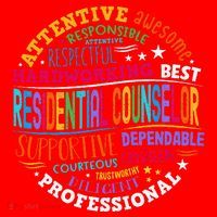 Groovy Residential Counselor Appreciation Back To School Santa Hat thumb 1