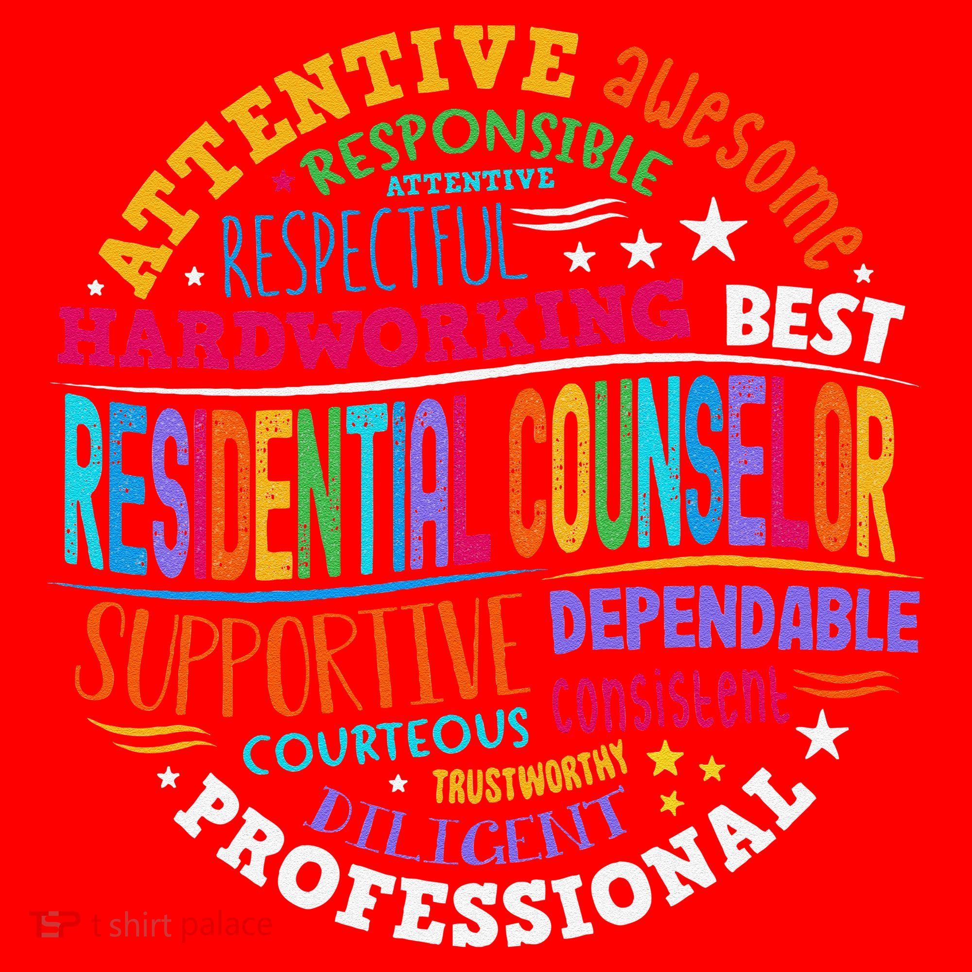 Groovy Residential Counselor Appreciation Back To School Santa Hat