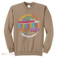Groovy Residential Counselor Appreciation Back To School Sweatshirt thumb 0
