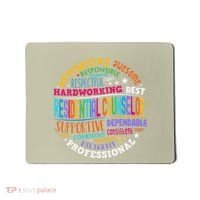 Groovy Residential Counselor Appreciation Back To School Mousepad thumb 0
