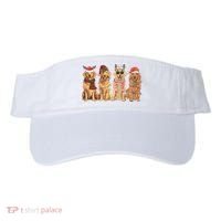 Golden Retriever Christmas Dogs Lights Visor thumb 0