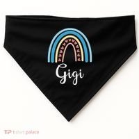 Gigi Rainbow Cute Gift For Grandma USA-Made Doggie Bandana thumb 0
