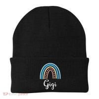 Gigi Rainbow Cute Gift For Grandma Beanie thumb 0