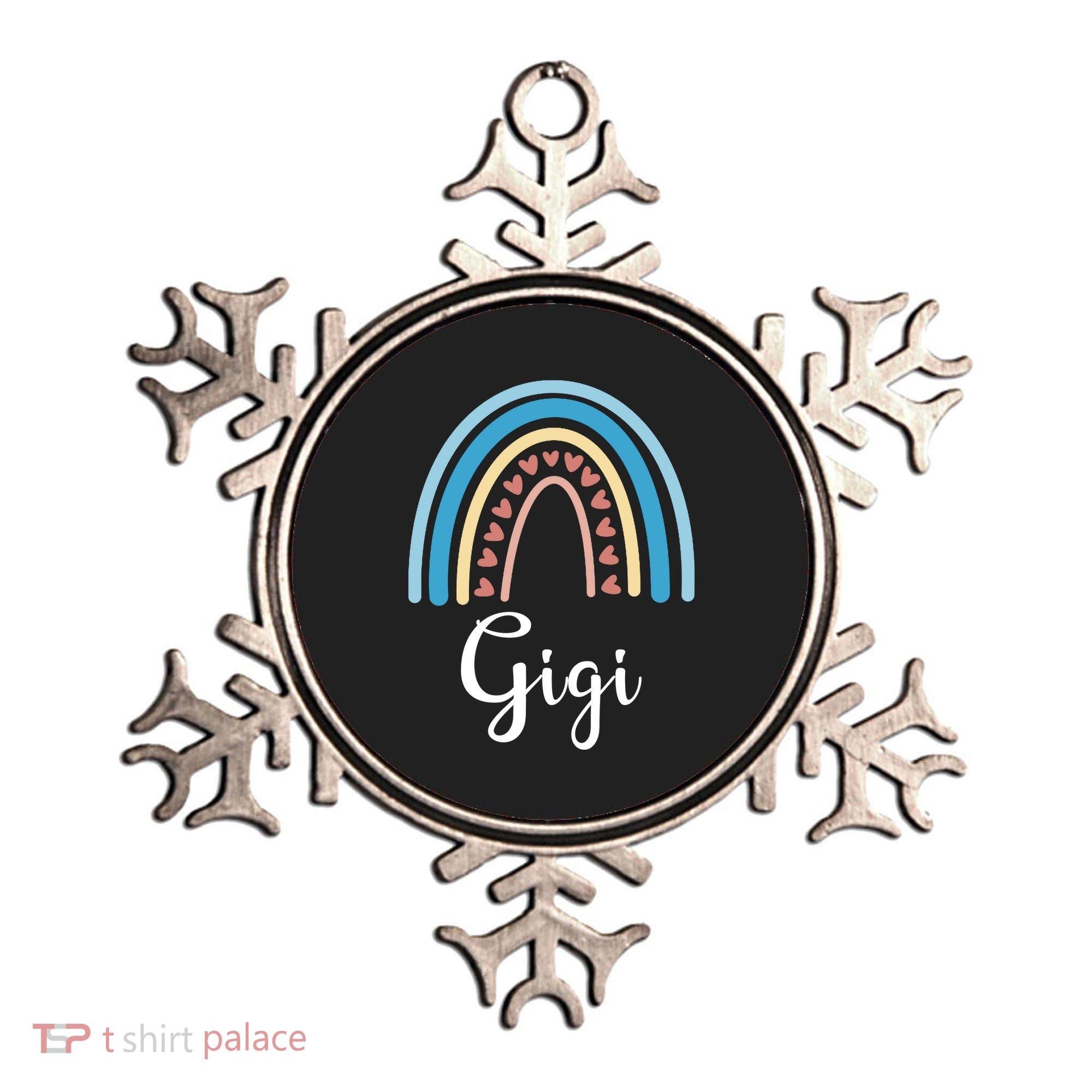Gigi Rainbow Cute Gift For Grandma Ornament