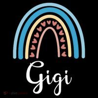 Gigi Rainbow Cute Gift For Grandma Ornament thumb 1