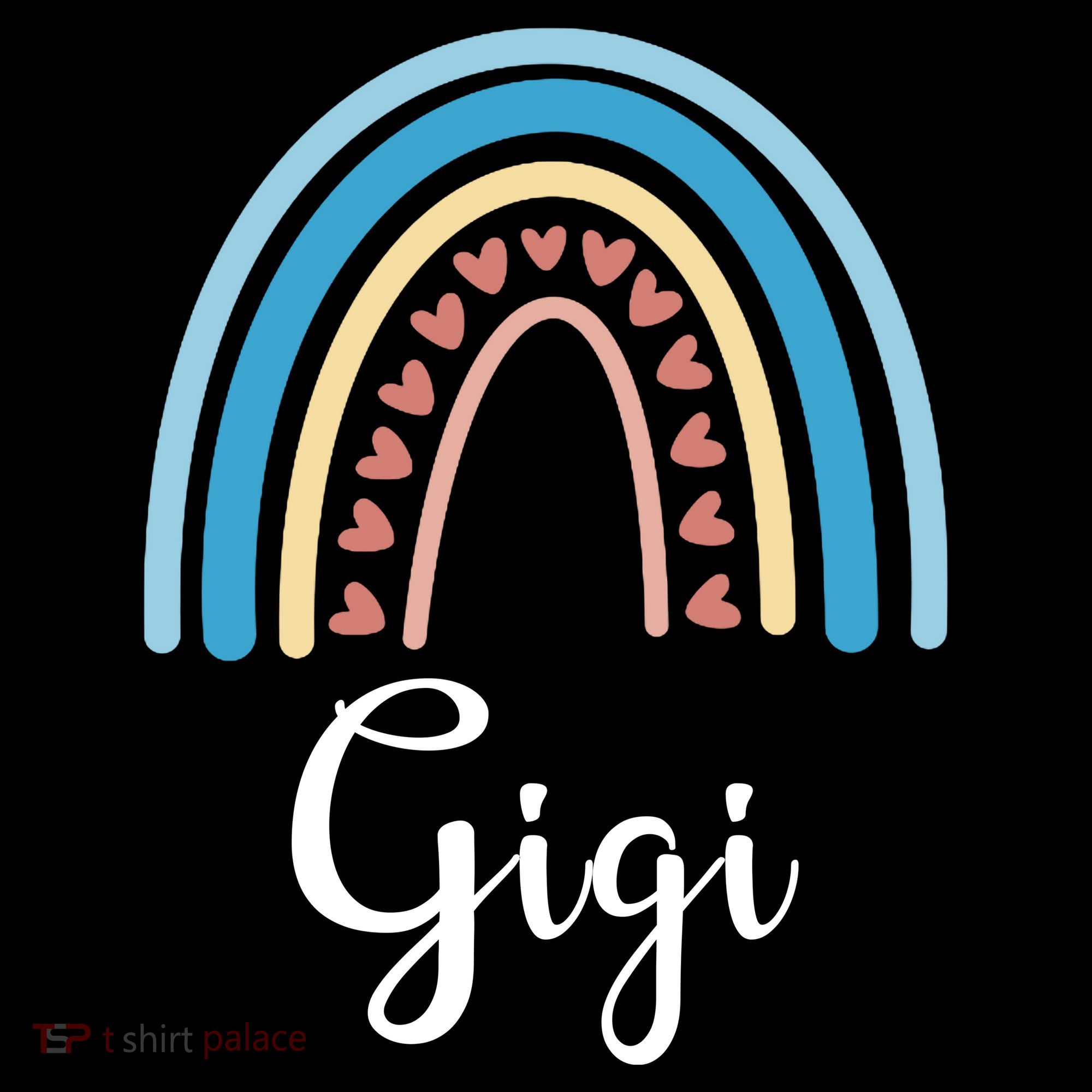 Gigi Rainbow Cute Gift For Grandma Ornament