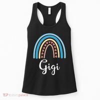 Gigi Rainbow Cute Gift For Grandma Women's Tank Top thumb 0