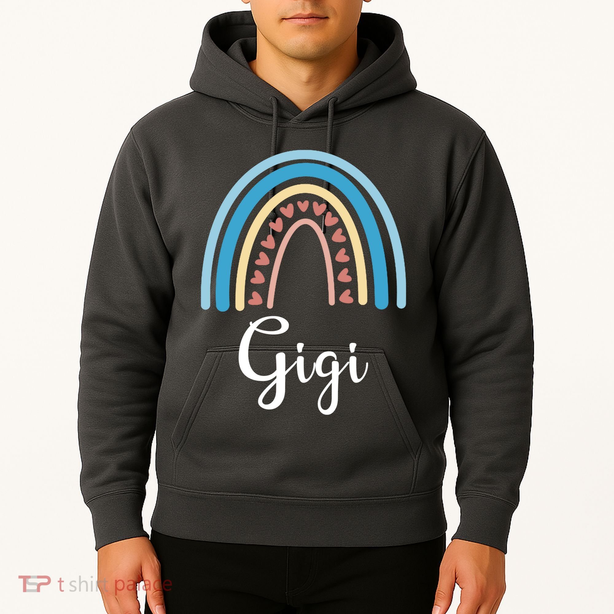 Gigi Rainbow Cute Gift For Grandma Hoodie