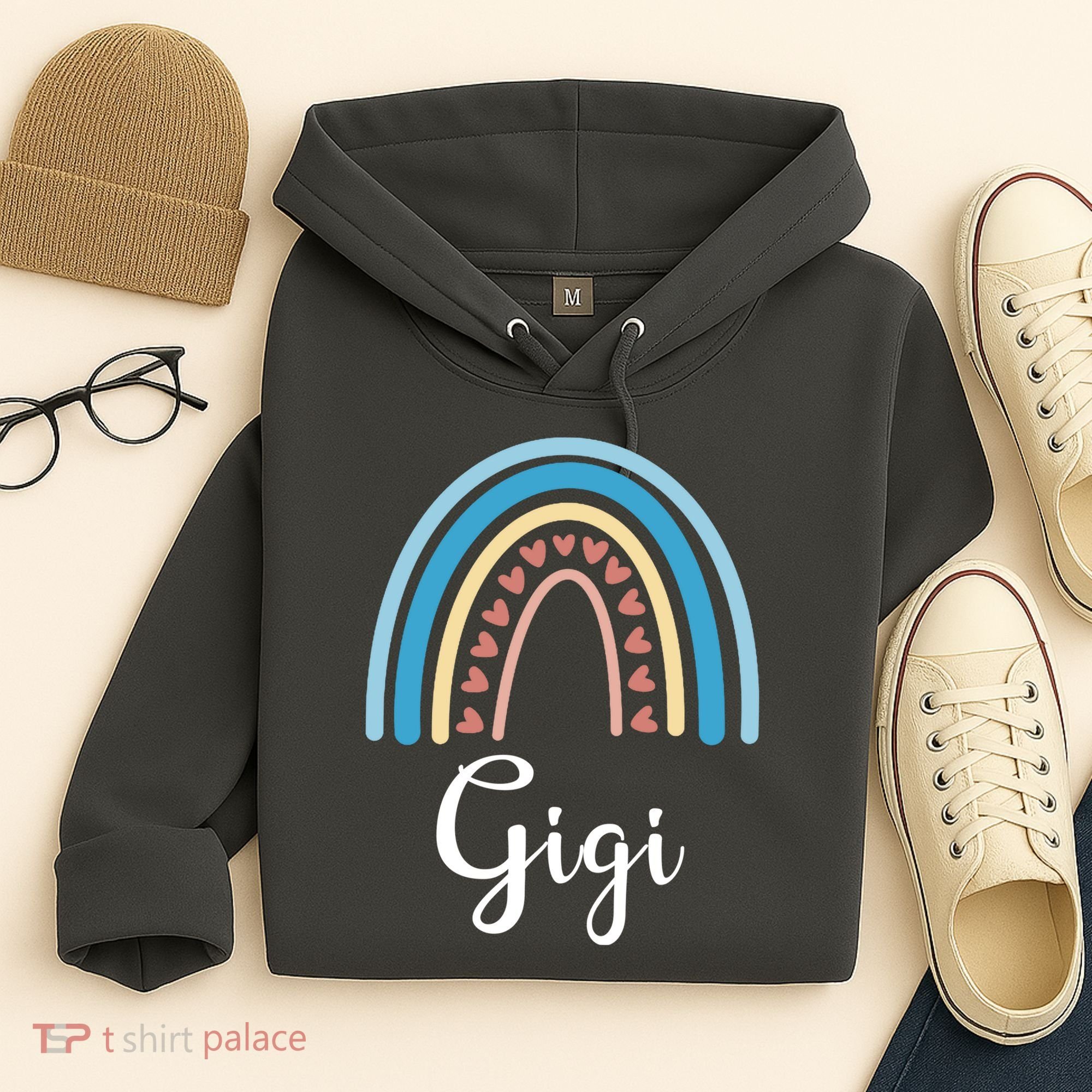 Gigi Rainbow Cute Gift For Grandma Hoodie
