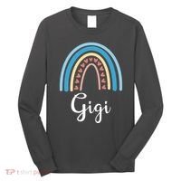 Gigi Rainbow Cute Gift For Grandma Long Sleeve Shirt thumb 0