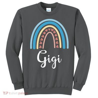 Gigi Rainbow Cute Gift For Grandma Sweatshirt