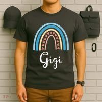 Gigi Rainbow Cute Gift For Grandma T-Shirt thumb 6