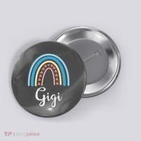 Gigi Rainbow Cute Gift For Grandma Button thumb 0