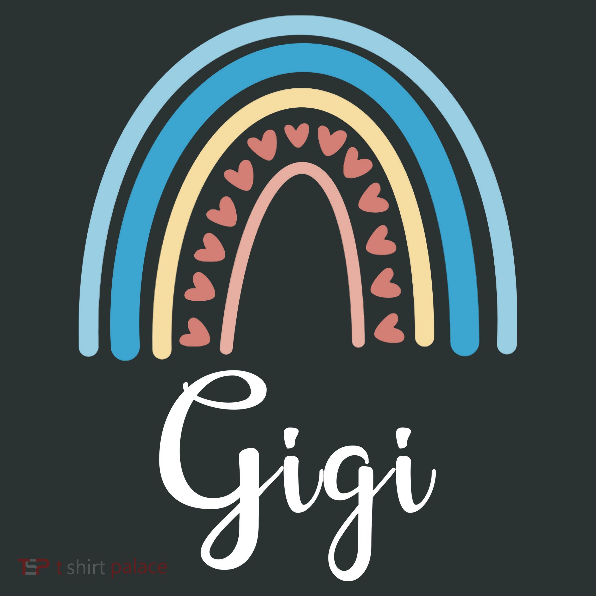 Gigi Rainbow Cute Gift For Grandma Coaster