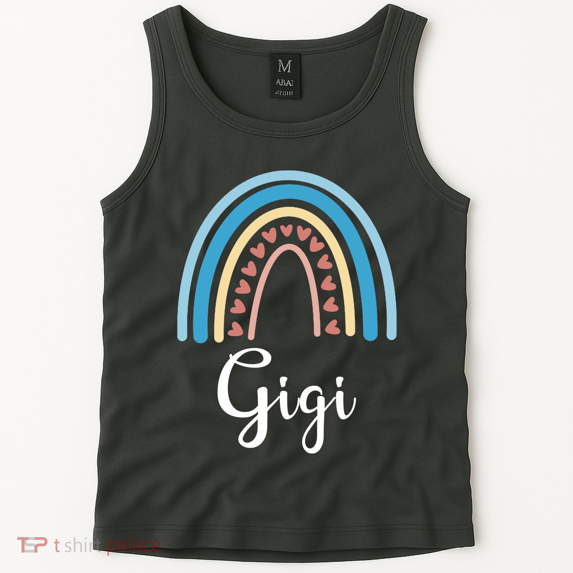 Gigi Rainbow Cute Gift For Grandma Tank Top