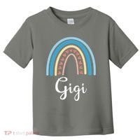 Gigi Rainbow Cute Gift For Grandma Toddler T-Shirt thumb 0