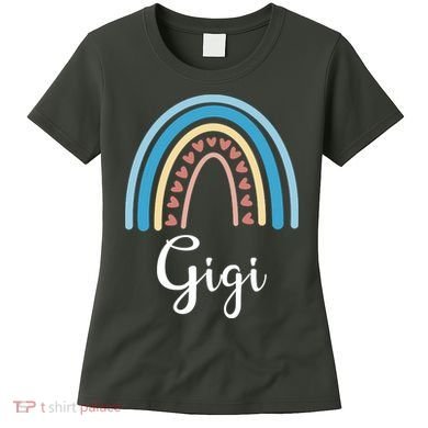Gigi Rainbow Cute Gift For Grandma Women's T-Shirt
