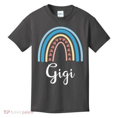 Gigi Rainbow Cute Gift For Grandma Kids T-Shirt