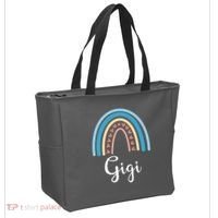 Gigi Rainbow Cute Gift For Grandma Tote Bag thumb 2