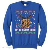 Golden Retriever Dog Reindeer Christmas Gift Ugly Sweater Gift Sweatshirt thumb 0