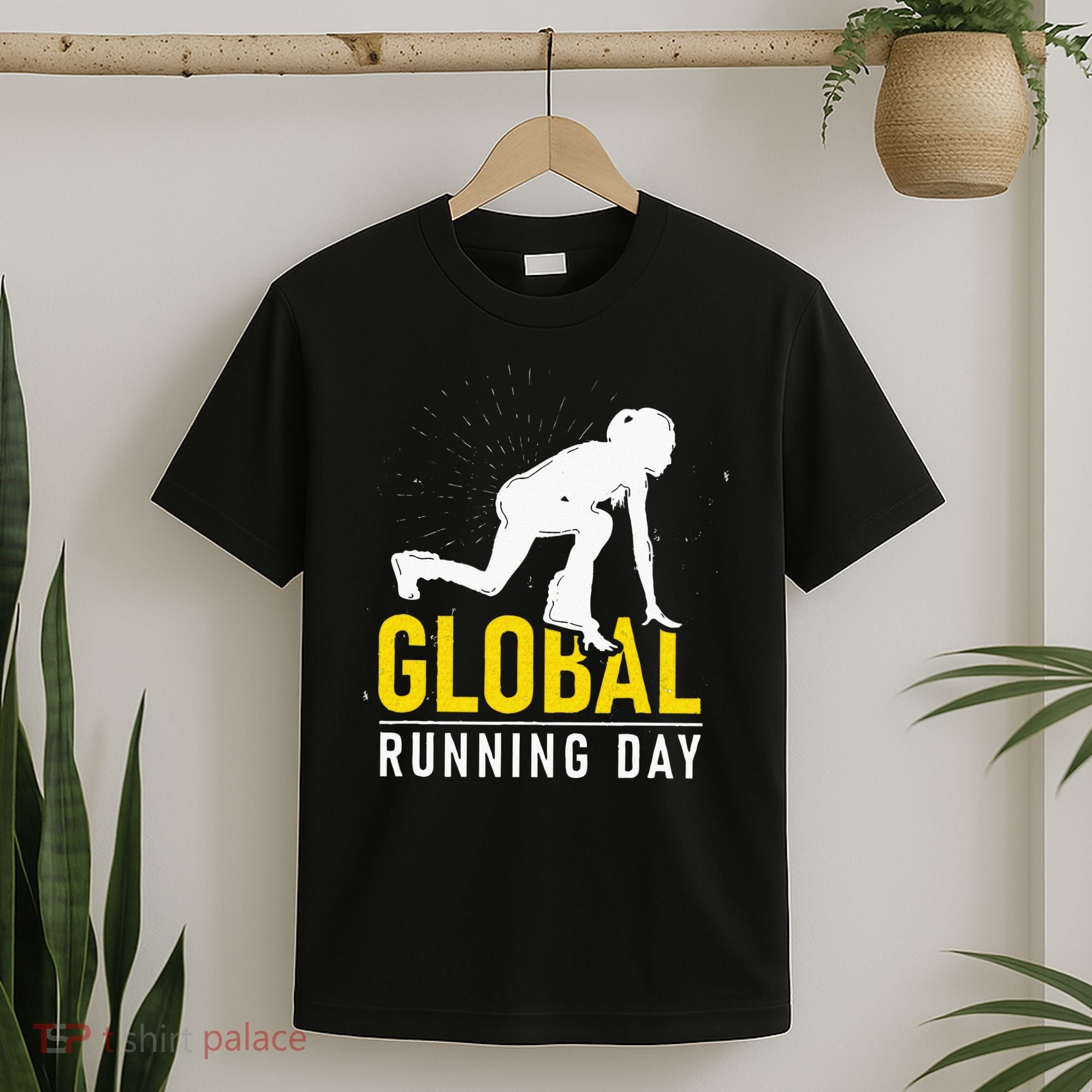 Global Running Day Gift For Runner Workout & Run Friends T-Shirt