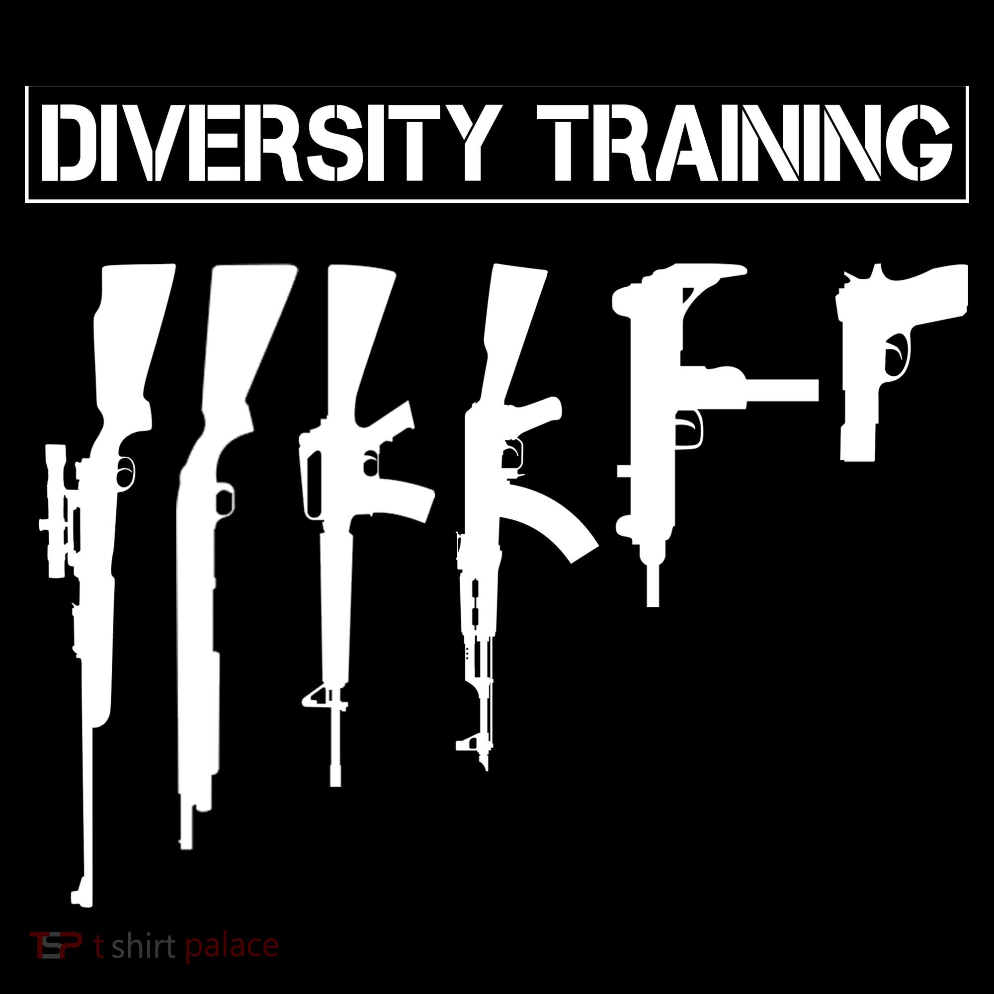 Guns Rifles Diversity Training Long Sleeve Shirt