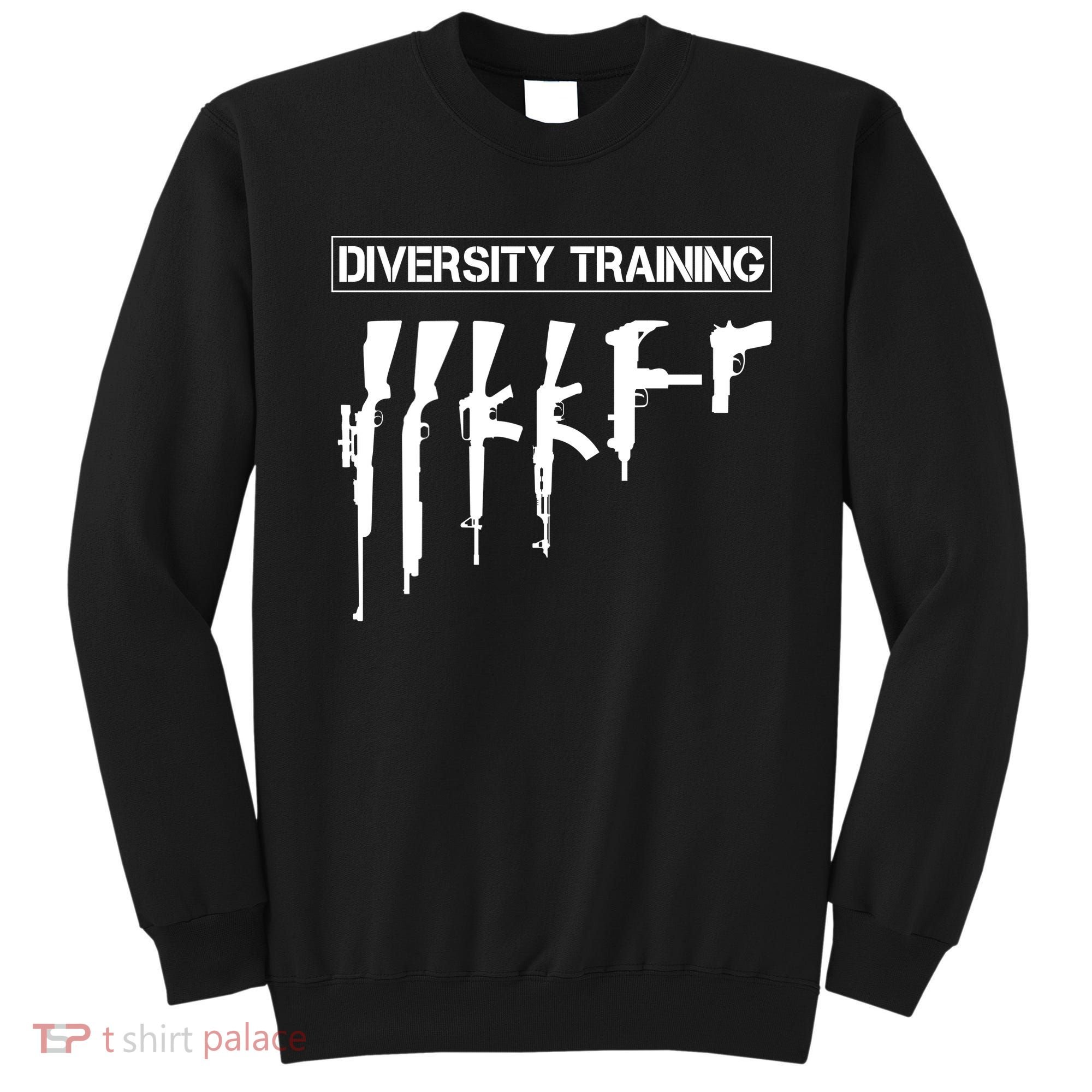 Guns Rifles Diversity Training Sweatshirt
