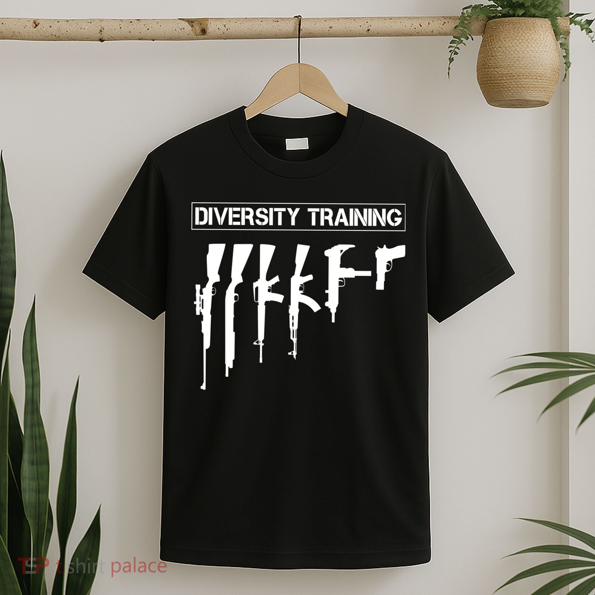Guns Rifles Diversity Training T-Shirt