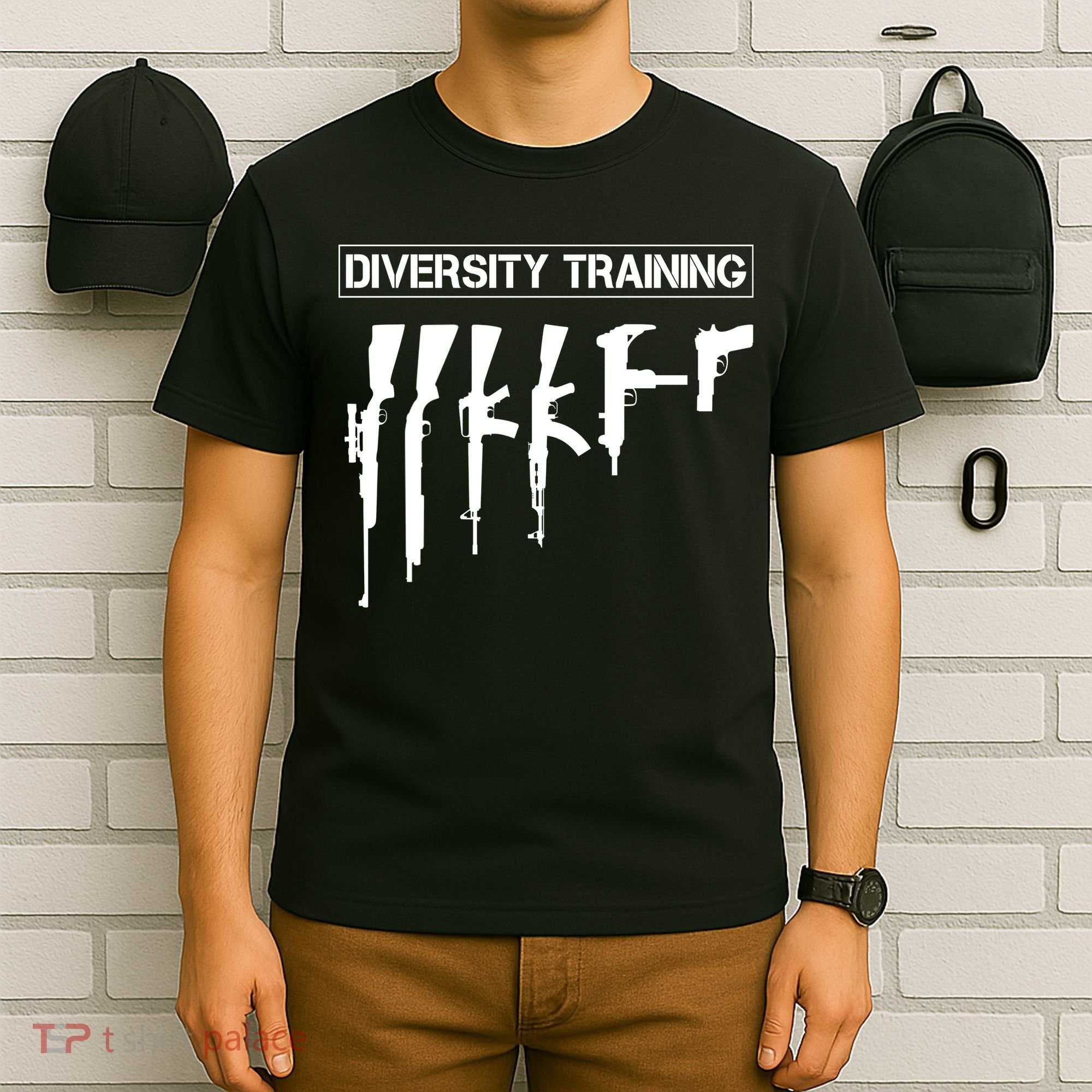 Guns Rifles Diversity Training T-Shirt