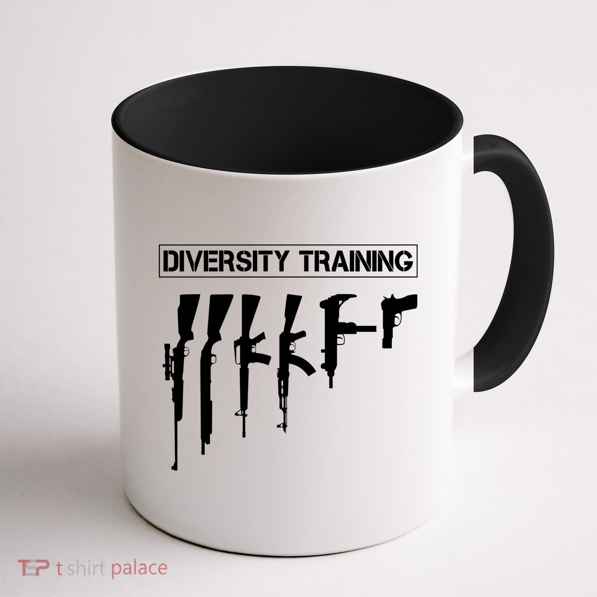 Guns Rifles Diversity Training Coffee Mug
