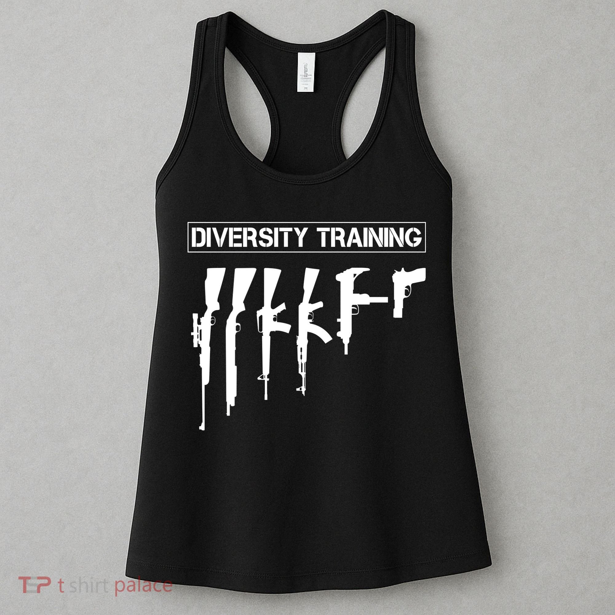 Guns Rifles Diversity Training Women's Tank Top