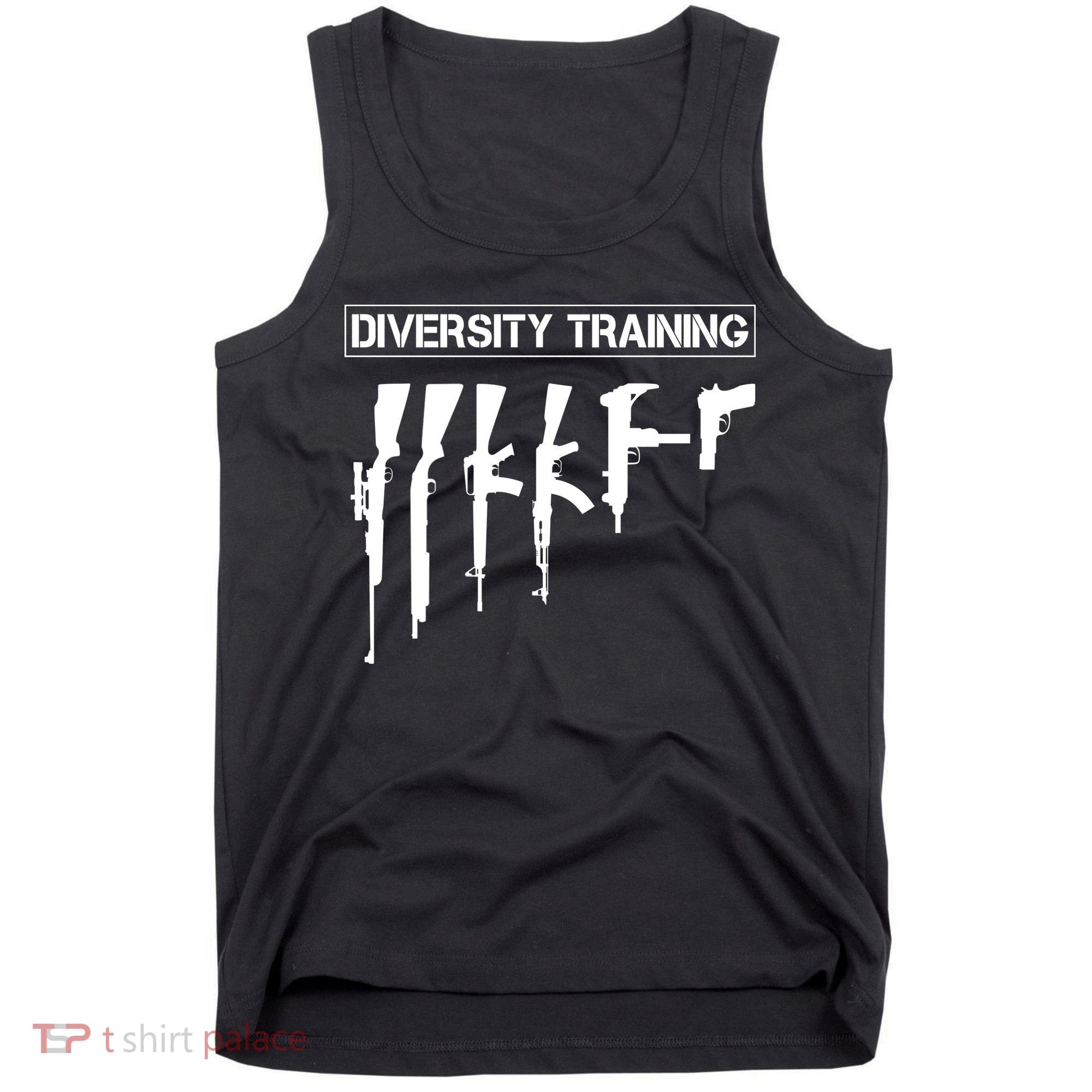 Guns Rifles Diversity Training Tank Top