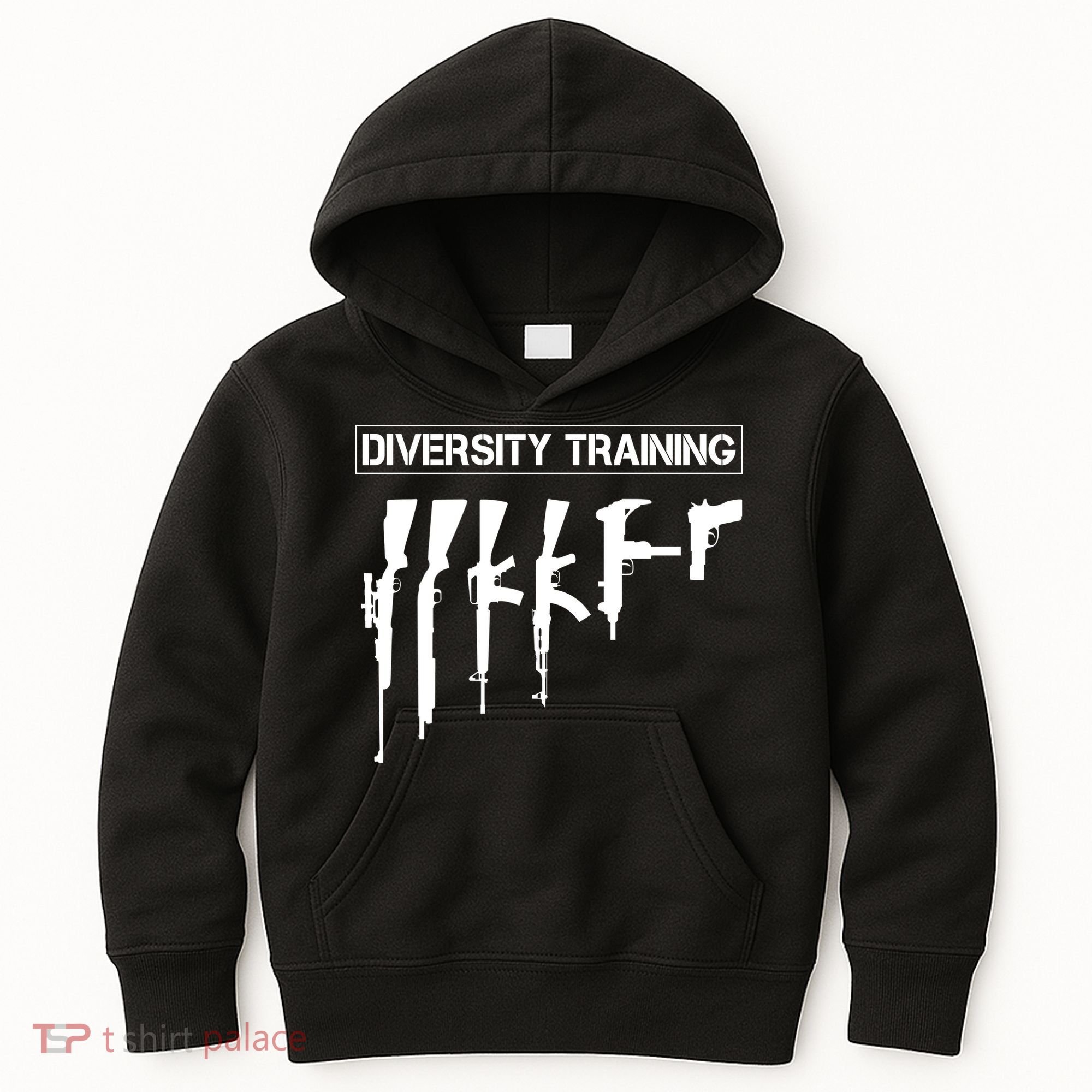 Guns Rifles Diversity Training Kids Hoodie