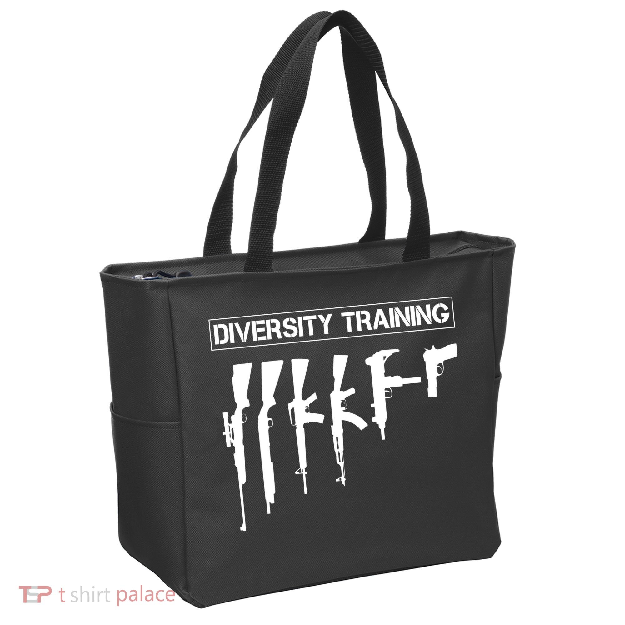 Guns Rifles Diversity Training Tote Bag