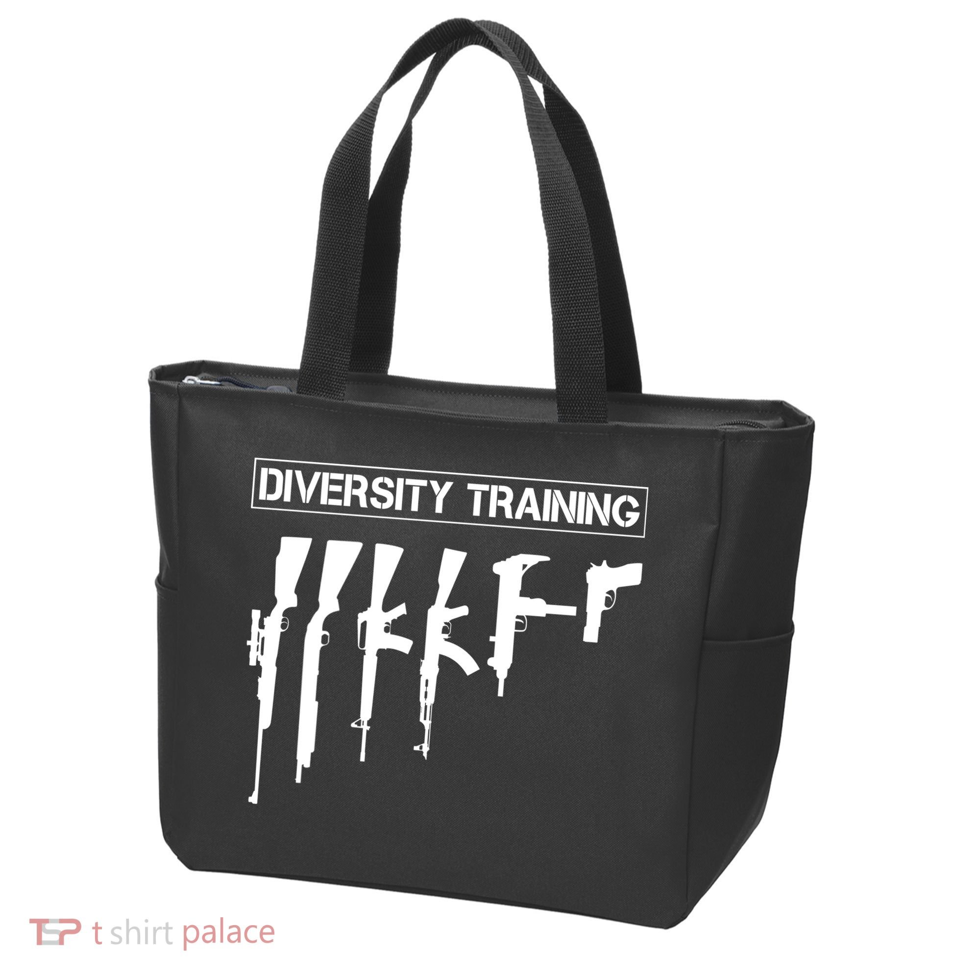 Guns Rifles Diversity Training Tote Bag