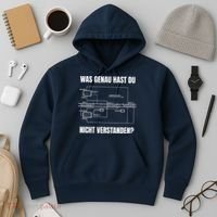 German Railway Diagram Hoodie thumb 3