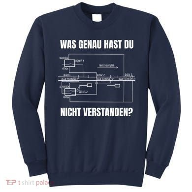 German Railway Diagram Sweatshirt
